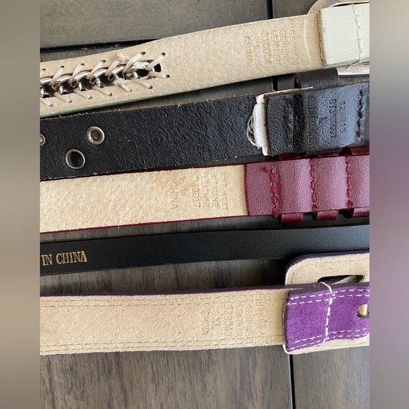 Skinny 6 Belt Assortment XL Plus size - Picture 3 of 16